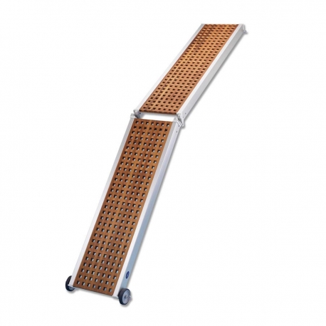 Foldable gangway with landing - Trem