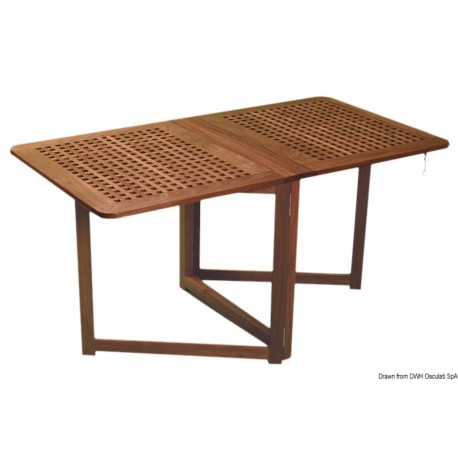 Folding table with compass legs - ARC