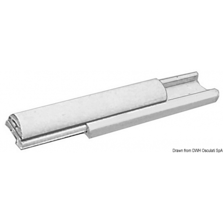Grey rubber channel