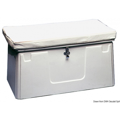 Cushion for tank cover bench