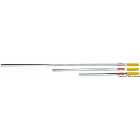 Aluminium handle with triple anodizing, snap-on assembly - SHURHOLD