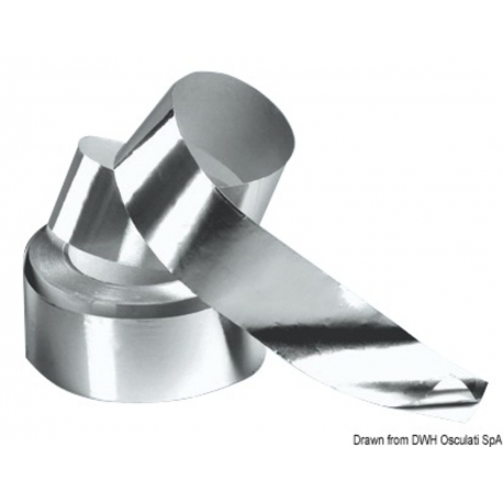 Roll of adhesive aluminium tape