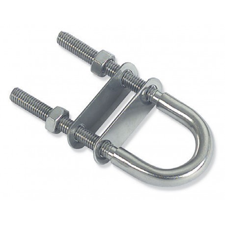 U-shaped U-bolt in AISI 316 stainless steel