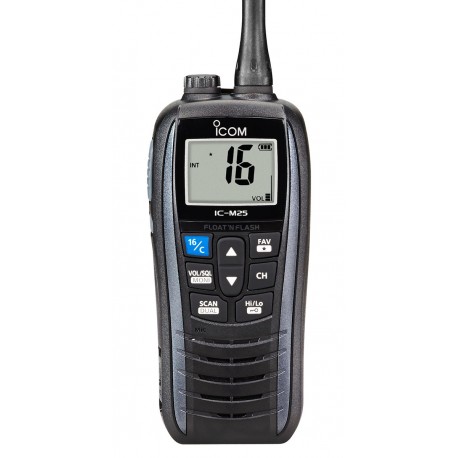 Portable Floating Nautical VHF ICOM IC-M25