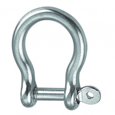 Omega shackle in stainless steel AISI 316