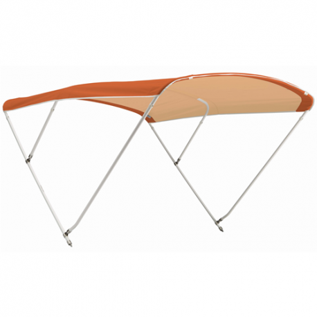 Awning CHIC 3 bows, aluminium tube Ø 25 mm., height 115 cm. - Neptune Marine Equipment