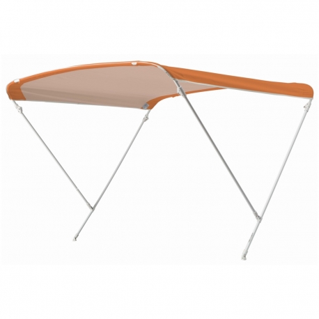 Awning ELEGANCE 2 bows, aluminium tube Ø 20 mm., height 140 cm. - Neptune Marine Equipment