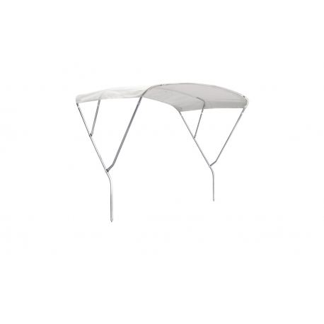 Awning PRESTIGE 3 bows, stainless steel tube Ø 25 mm., height 140 cm. - Neptune Marine Equipment