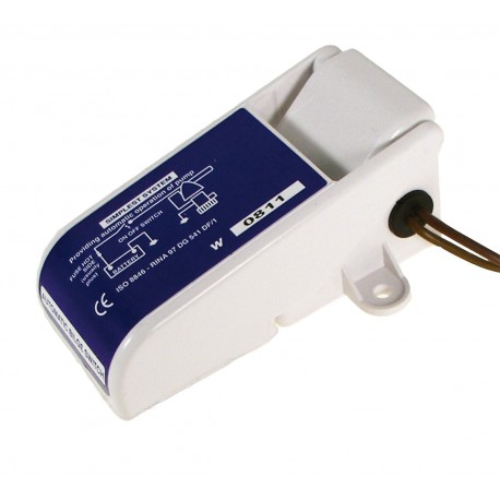 Mercury float switch for bilge pumps