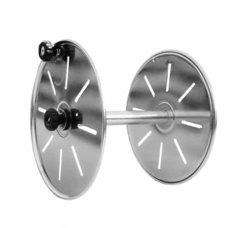 Stainless steel roller - with adjustable clutch