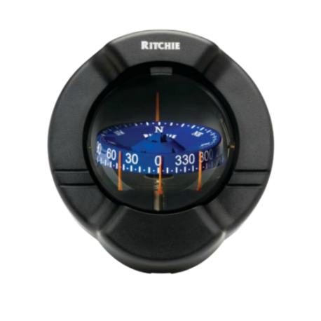 Bulkhead compass for sailing boats