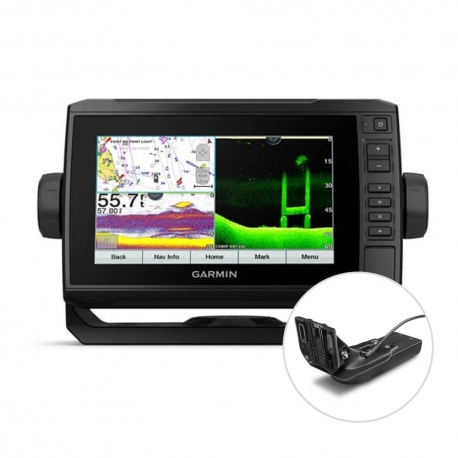 Chartplotter echoMAP™ UHD 72cv + trasduttore GT24UHD-TM