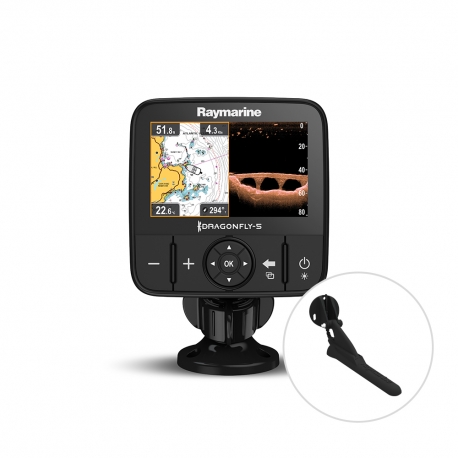 Fishfinder Dragonfly 5 Pro transducer CPT-DVS