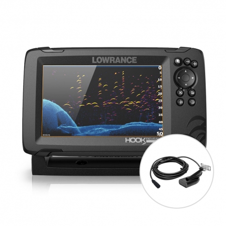 Ecoscandaglio Hook Reveal 7 + trasduttore 83/200 HDI - Lowrance