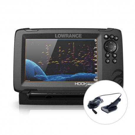 Ecoscandaglio Hook Reveal 7 + trasduttore 50/200 HDI - Lowrance