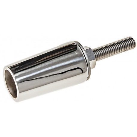 AISI 316 stainless steel microcast conical base - straight base