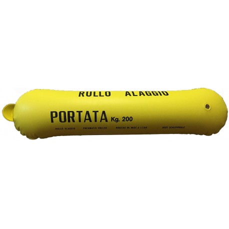 Inflatable towing roller - capacity 200 kg.