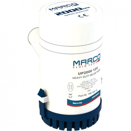 Bilge pump MARCO UP2000 12 V 126 L/min