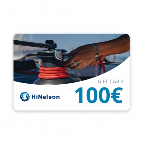 Gift card 100€ HiNelson - Buono acquisto accessori nautica