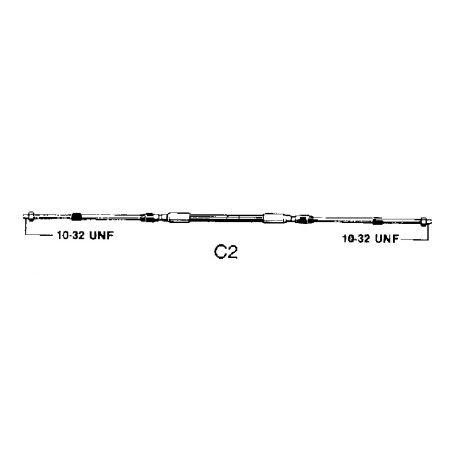 C2 Remote Control Cable - Ultraflex