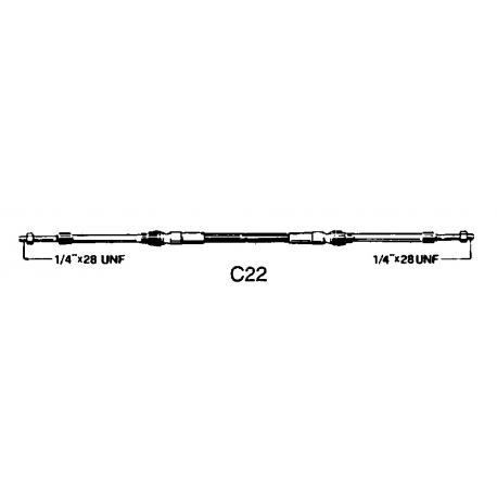 Cavo telecomando C22 - Ultraflex