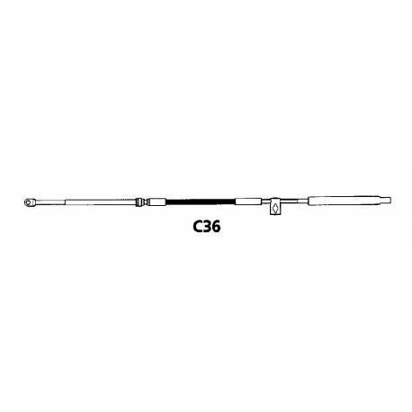 Cavo telecomando C36 - Ultraflex