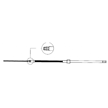Monocable M58 for T67 - Ultraflex