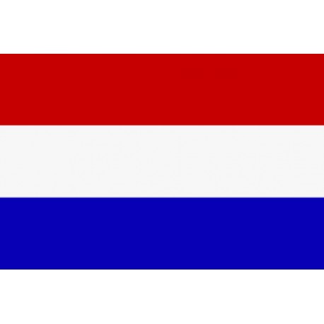 Holland flag in 100% polyester stamina fabric