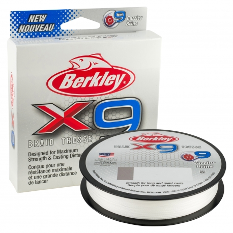 Berkley X9 Braid 0.14MM braided 150M CRYL