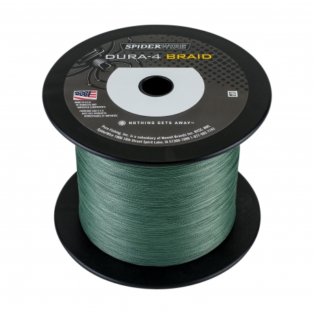 SpiderWire Dura 4 0.17MM trecciato 1800M MGRN