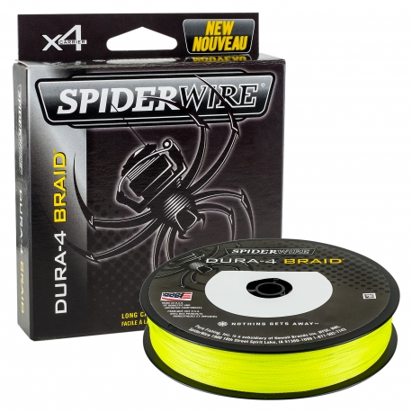 SpiderWire Dura 4 0.10MM 150M YEL Braided