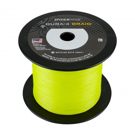 SpiderWire Dura 4 0.17MM trecciato 1800M YEL