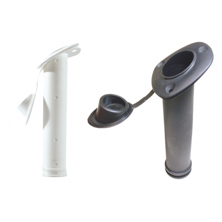 Built-in white nylon rod holder