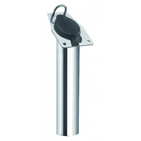 Built-in 30° rod holder with jumper