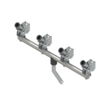 Revolution 4: rocket with four barrel holders with 30° recess - Inox Innovation