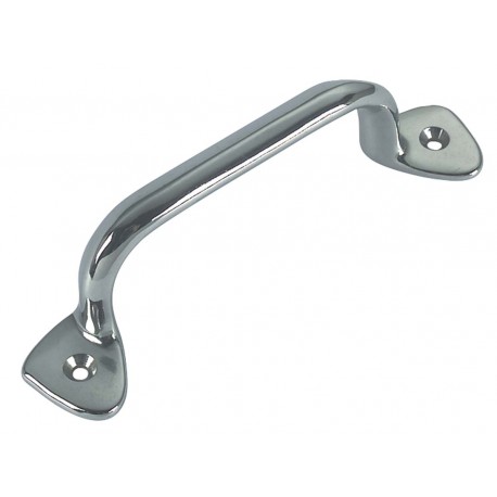 Chromed brass dashboard handle