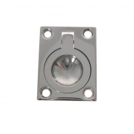 Chromed brass stern handle
