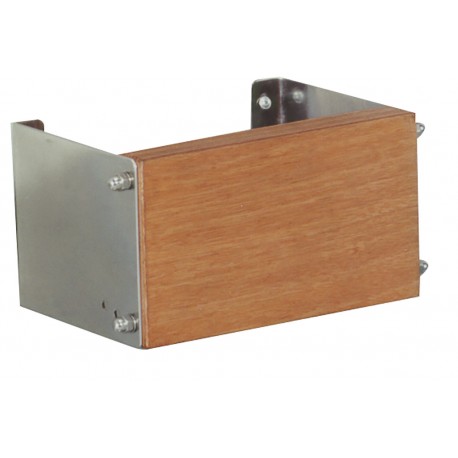 0° - 17° adjustable motor support in stainless steel