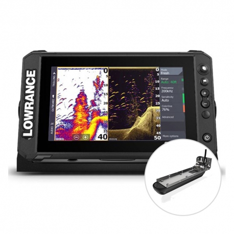 Elite FS™ 9 transducer 3-in-1 Active Imaging fishfinder - Lowrance