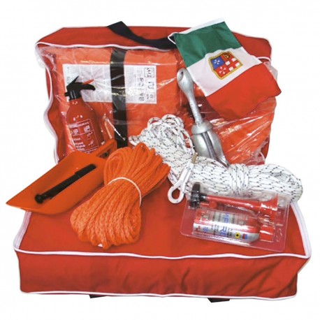 Safety equipment bag for 4 people