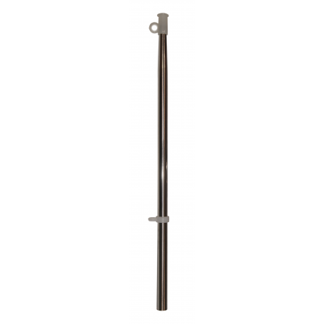 Stainless steel flagpole