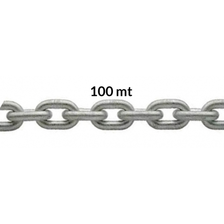 Catena zincata calibrata 100mt