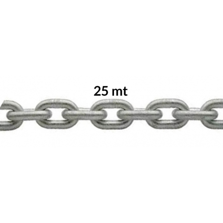 Catena zincata calibrata 25mt