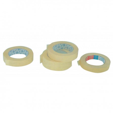 Paper tape for painting works resistant to 60°. Rolls of 50 mt.