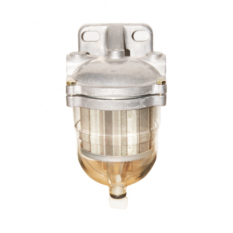 Diesel fuel decanter filter