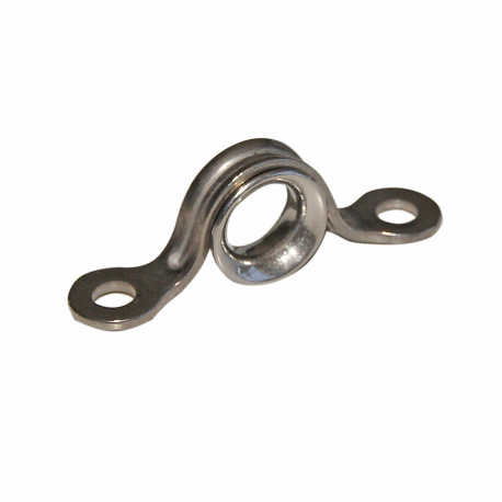 Stainless steel fairlead