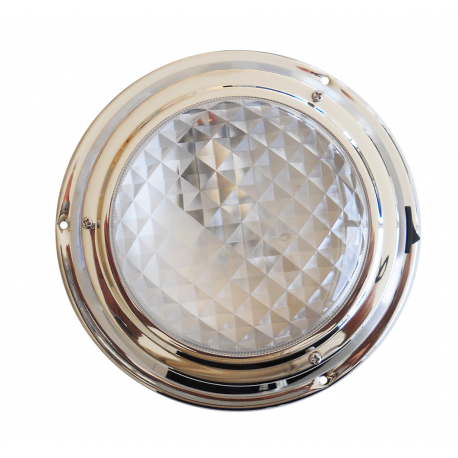 Golden stainless steel ceiling lamp