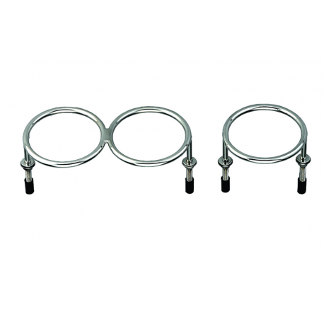 Stainless steel ring cup holder