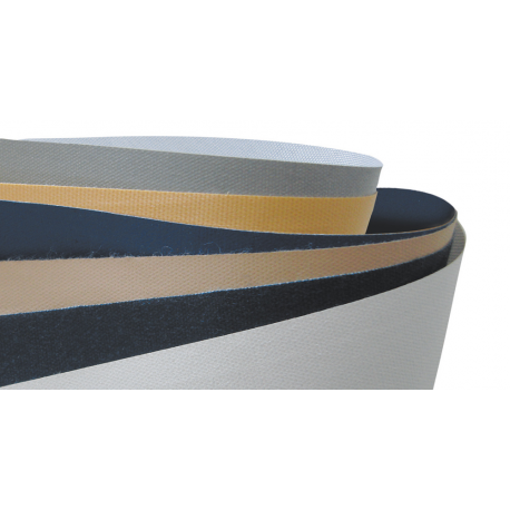 Polyester fabric for awnings