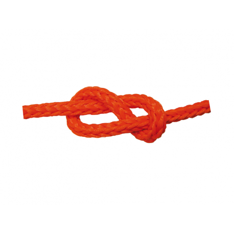 Orange floating braid